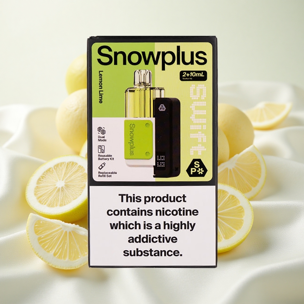 sidruni-laimi Snowplus Swift 5000 Puffs eelvalmistatud kahe mõrguga 2+10 ml