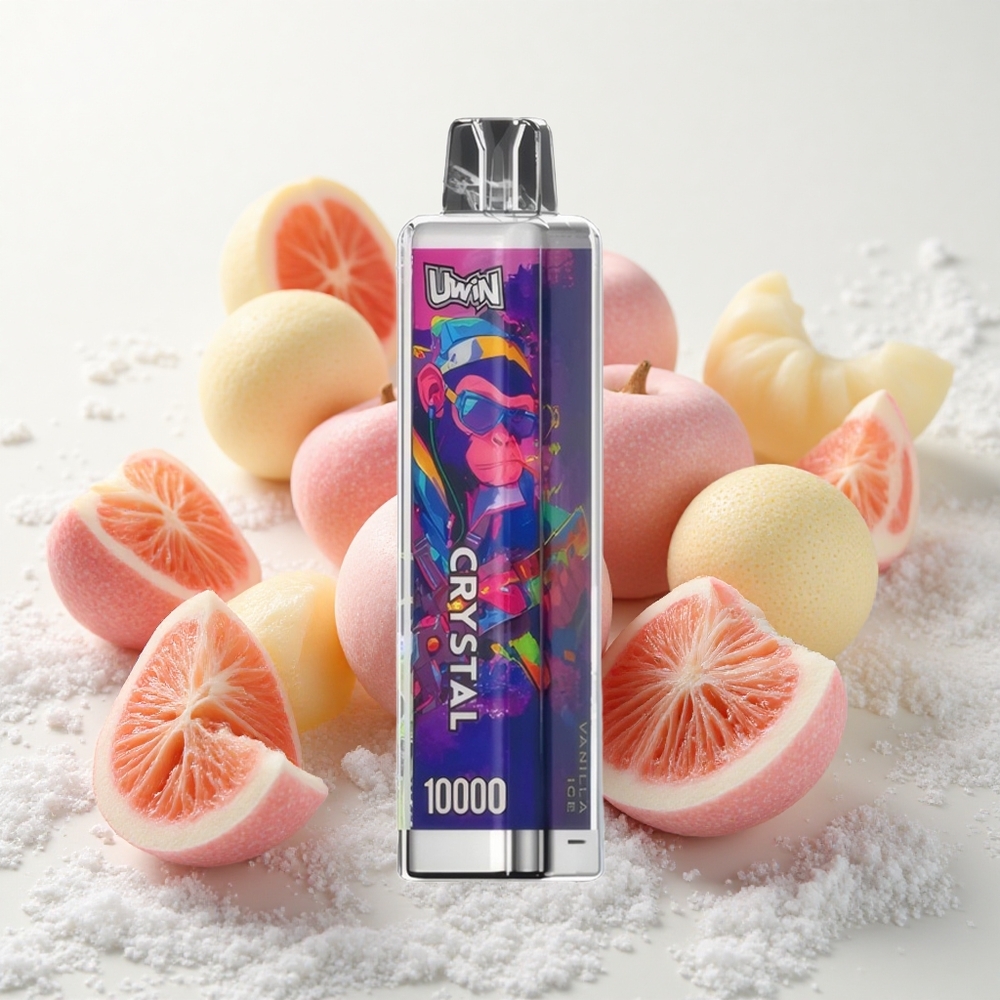 Vanilje jää UWIN Crystal 10000 Puffs 18ml Type-C