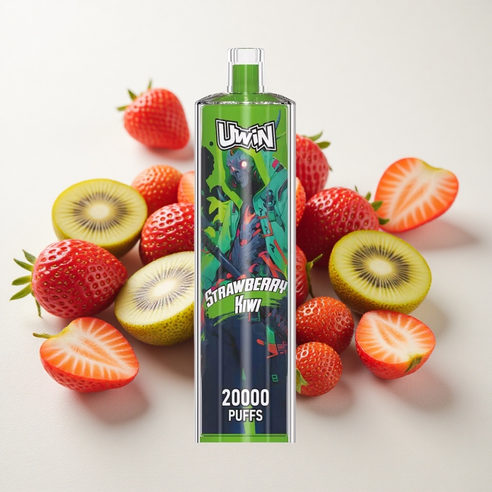 Maasika-Kiivi Uwin Shisha Kristal 20000 Puhangut 22ml