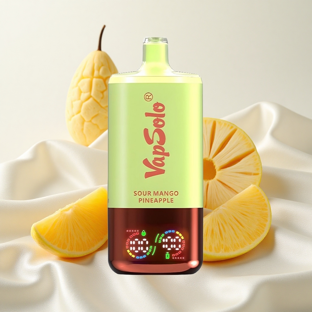 Hapu Mango-Ananass Vapsolo Triple 3 suud 30000 tõmmet 40ml vedelik