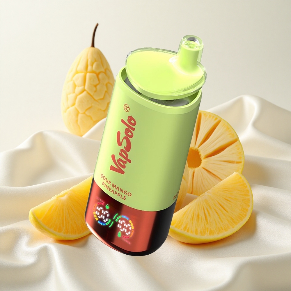 Hapu Mango-Ananass Vapsolo Triple 3 suud 30000 tõmmet 40ml vedelik
