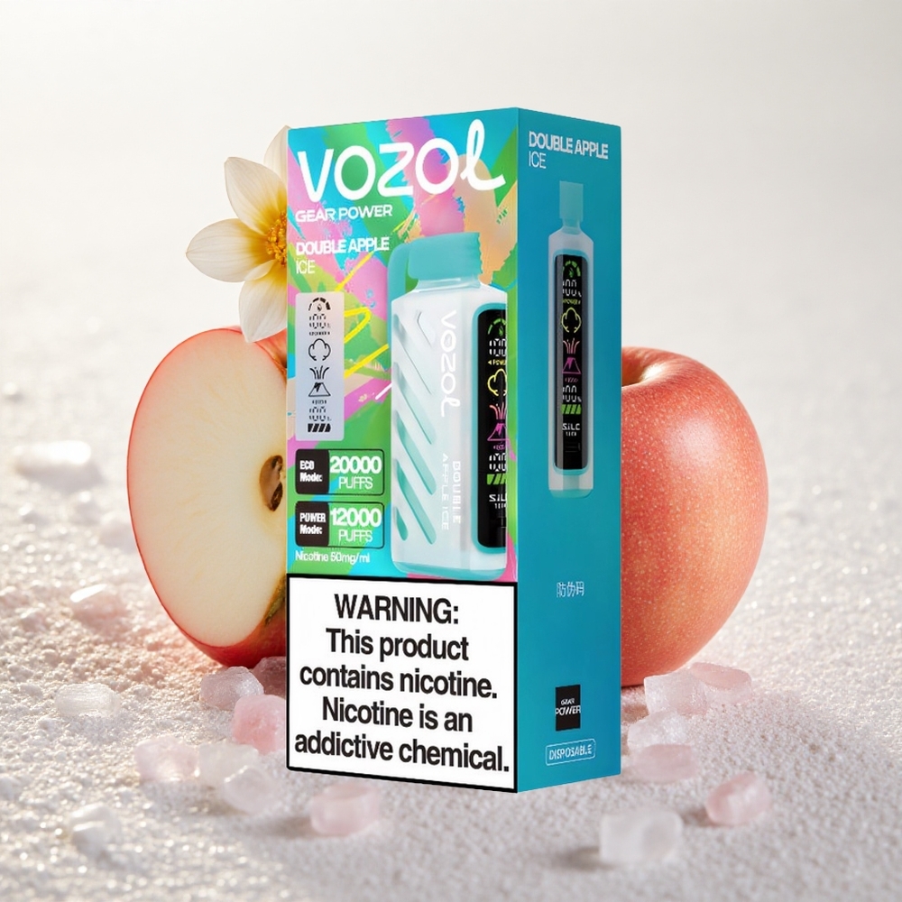 Kaksikõunajää VOZOL Gear Power 20000 Puffs Dual Mesh Coil