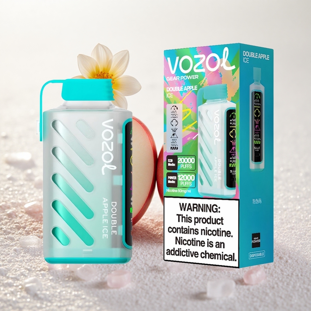 Kaksikõunajää VOZOL Gear Power 20000 Puffs Dual Mesh Coil
