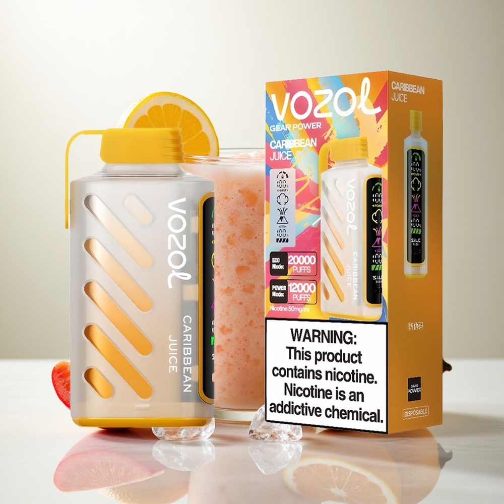 Kariibi Mahla VOZOL Gear Power 20000 Puffs Ühekordne Vape 20mL