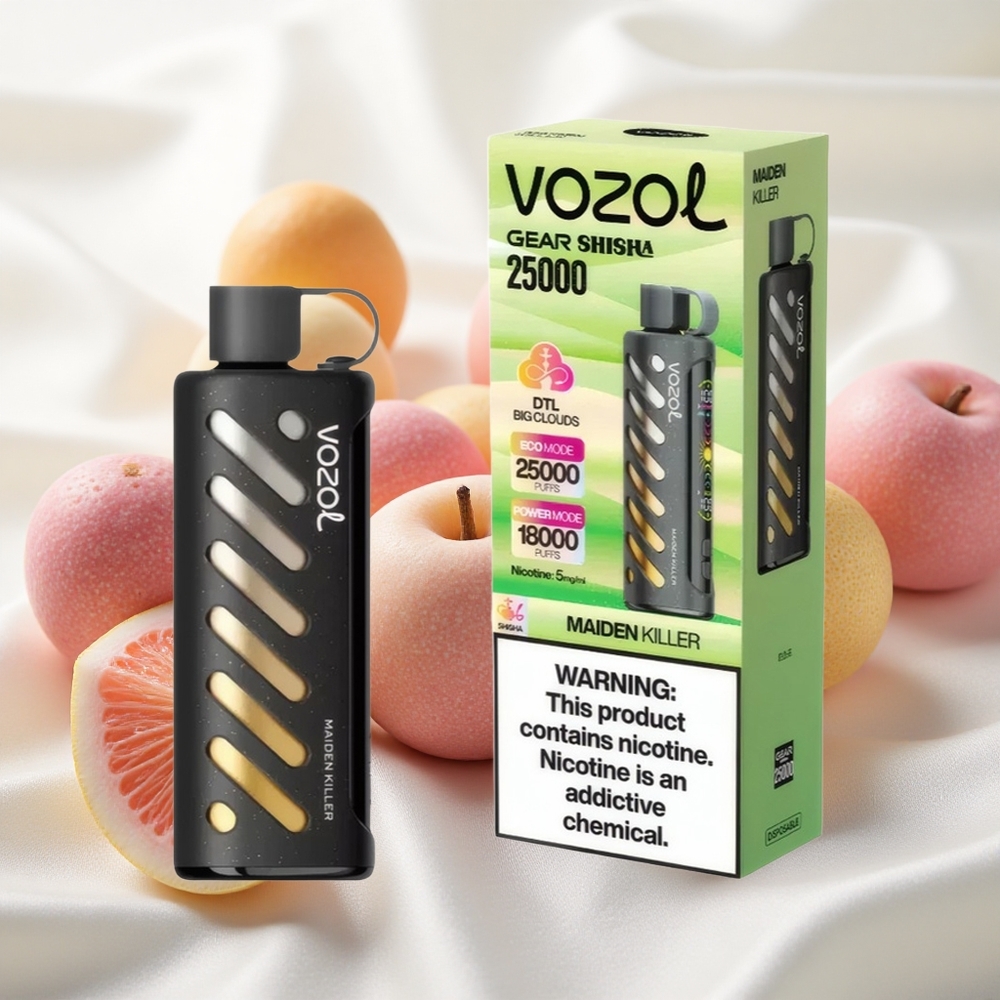 Maitsete Kombinatsioon VOZOL Gear Shisha 25000 Puffs Dual Mesh Dual Modes 1000mAh