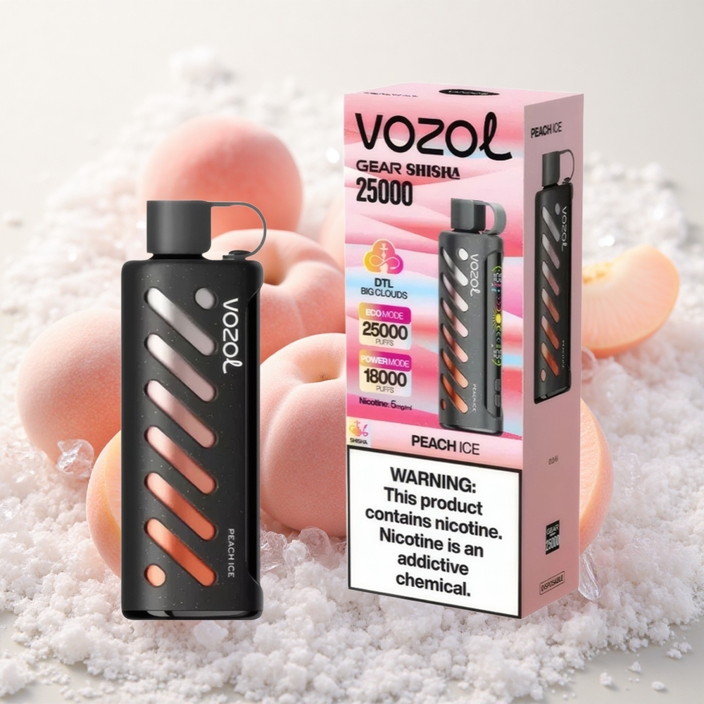 Virsik-Jää VOZOL Gear Shisha 25000 Puffs Dual Mesh
