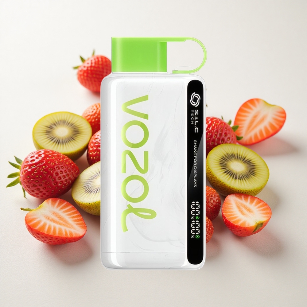 Maasika-Kiivi VOZOL STAR 9000/12000 Ühekordne Vape 650mAh Akuga